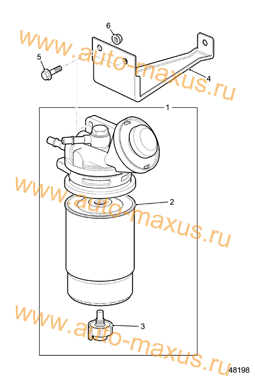 Топливный фильтр LDV Maxus для LDV Maxus, LD 100
