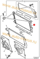 схема Радиатор для LDV Maxus, LD 100