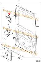 схема Петля задней двери Maxus для LDV Maxus, LD 100