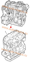 схема Двигатель Б.У. с навесным для LDV Maxus, LD 100