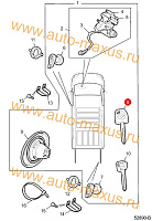 схема Заготовка ключа Максус для LDV Maxus, LD 100
