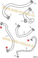 схема Хомут шланга для LDV Maxus, LD 100