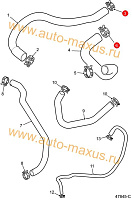 схема Хомут шланга  для LDV Maxus, LD 100