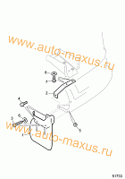 Брызговики задние Maxus для LDV Maxus, LD 100