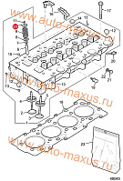 схема Тарелка клапана верхняя для LDV Maxus, LD 100