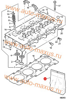 схема Комплект прокладок ДВС для LDV Maxus, LD 100
