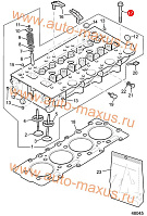 схема Болт головки цилиндров для LDV Maxus, LD 100
