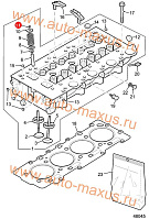 схема Сухарь клапана для LDV Maxus, LD 100