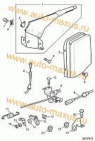Стояночный тормоз - длинная колесная база для LDV Maxus, LD 100
