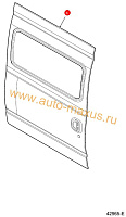 схема Дверь боковая сдвижная правая Максус под стекло для LDV Maxus, LD 100