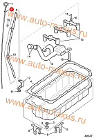схема Кольцевое уплотнение масляного щупа для LDV Maxus, LD 100