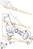 схема Передняя ступица LDV Maxus для LDV Maxus, LD 100