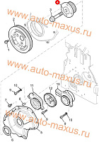 схема Шкив коленчатого вала для LDV Maxus, LD 100