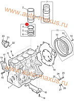 схема Комплект уплотнительных колец гильзы цилиндров для LDV Maxus, LD 100
