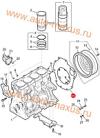схема Пылезащитный щиток для LDV Maxus, LD 100
