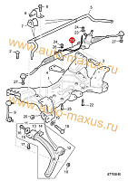 схема Рулевая рейка в сборе для LDV Maxus, LD 100