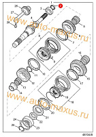 схема Сальник для LDV Maxus, LD 100