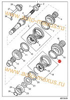 схема Кольцо синхронизатора 5 передачи для LDV Maxus, LD 100