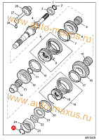 схема Стопорное кольцо 2.30мм  для LDV Maxus, LD 100
