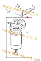 схема Насос ручной подкачки (без эл.части)  для LDV Maxus, LD 100