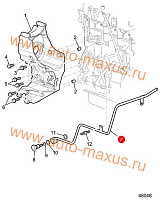 схема Вакуумная трубка Maxus Б.У. для LDV Maxus, LD 100