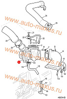 схема Турбокомпрессор(турбина) Б.У. Maxus для LDV Maxus, LD 100