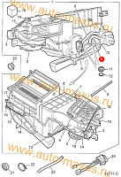 схема Радиатор отопления салона(печка)  для LDV Maxus, LD 100