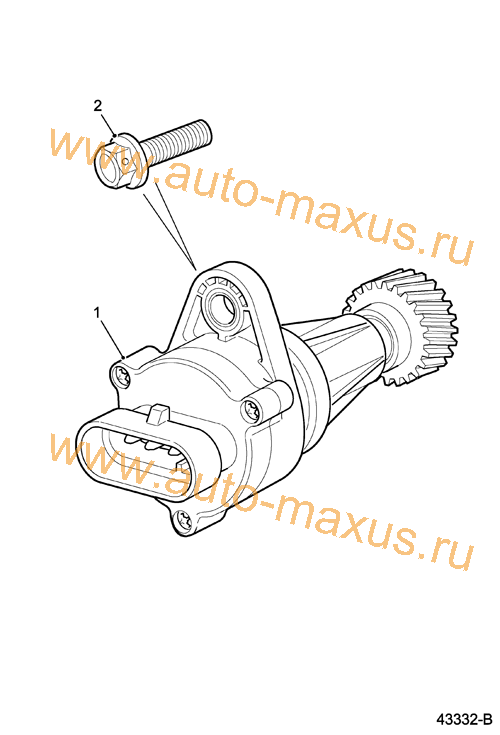 Датчик скорости LDV Maxus для LDV Maxus, LD 100