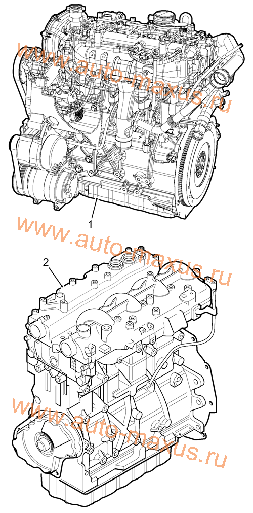 Двигатель в сборе LDV Maxus для LDV Maxus, LD 100