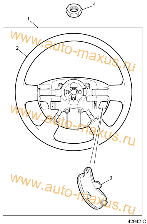 Рулевое колесо для LDV Maxus, LD 100