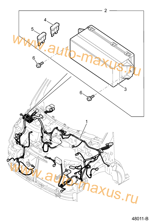 Проводка для LDV Maxus, LD 100