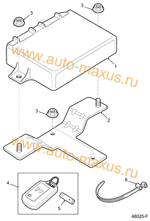 Центральный замок для LDV Maxus, LD 100