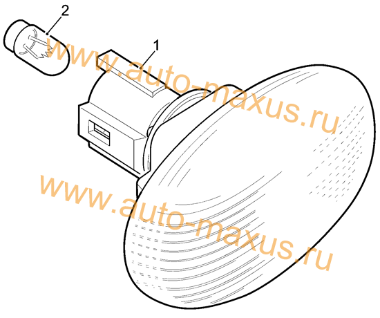 Боковой повторитель указателя поворота LDV Maxus для LDV Maxus, LD 100