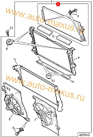 схема Конденсатор системы кондиционирования для LDV Maxus, LD 100