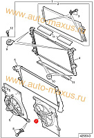 схема Электровентилятор правый для LDV Maxus, LD 100