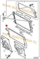 схема Охладитель наддувочного воздуха для LDV Maxus, LD 100