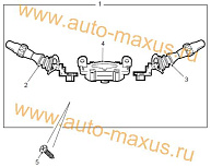 схема Пластина контактная рулевого управления SRS Maxus для LDV Maxus, LD 100