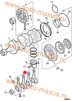 схема Комплект шатунов для LDV Maxus, LD 100