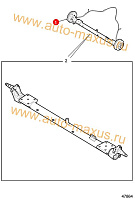 схема Ось в сборе Maxus для LDV Maxus, LD 100