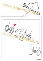 схема Подшипник для LDV Maxus, LD 100