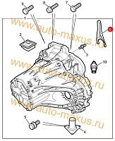 схема Вилка выключения сцепления аналог для LDV Maxus, LD 100