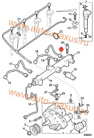 схема Трубка топливной системы (2, 4 цилиндра) для LDV Maxus, LD 100