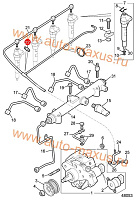 схема Тройник топливной трубки двигателя для LDV Maxus, LD 100