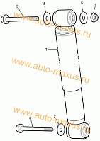 Амортизатор задний LDV Maxus для LDV Maxus, LD 100