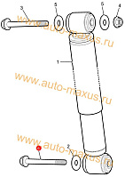 схема Болт с фланцем для LDV Maxus, LD 100