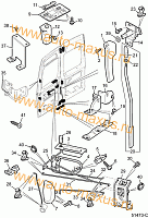 Запорный механизм задней двери для LDV Maxus, LD 100