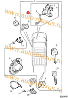 схема Замок рулевой колонки для LDV Maxus, LD 100