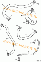 Шланги для радиатора LDV Maxus для LDV Maxus, LD 100