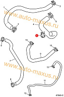 схема Хомут шланга  для LDV Maxus, LD 100