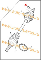 схема Стопорное кольцо для LDV Maxus, LD 100